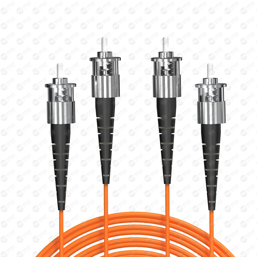 OM1 ST UPC to ST UPC Duplex Fiber Patch Cable