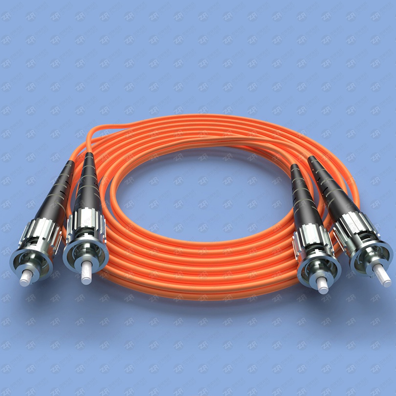 OM1 ST UPC to ST UPC Duplex Fiber Patch Cable