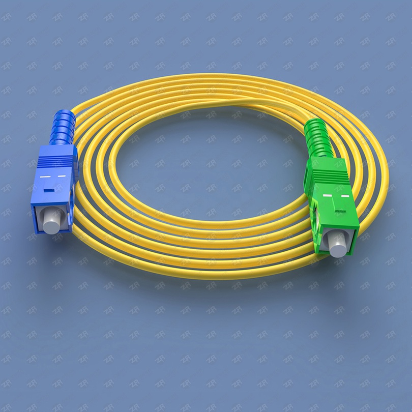 OS2 SC UPC to SC APC Simplex Fiber Patch Cable